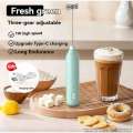 1 pc Milk Frother Handheld Egg Beater Foamer Coffee Maker Electric Mixer Mini Portable Blender Kitchen Tool. 