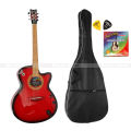 Givson Glossy Semi Acoustic Guitar. 