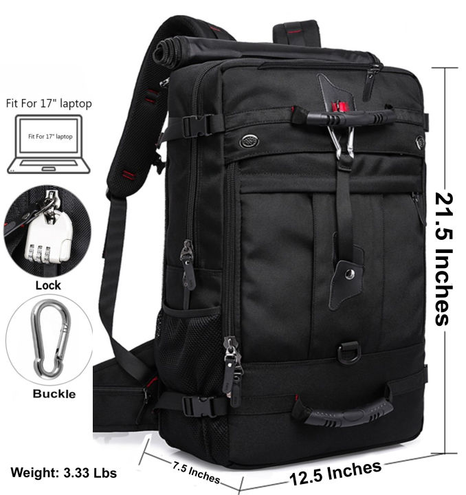 Bag%20Travel%20Carry-on%20Superior%20Quality%20Multifunctional%20KAKA%20Convertible%20Duffle%20Durable%20Backpack%20-%20Image%206