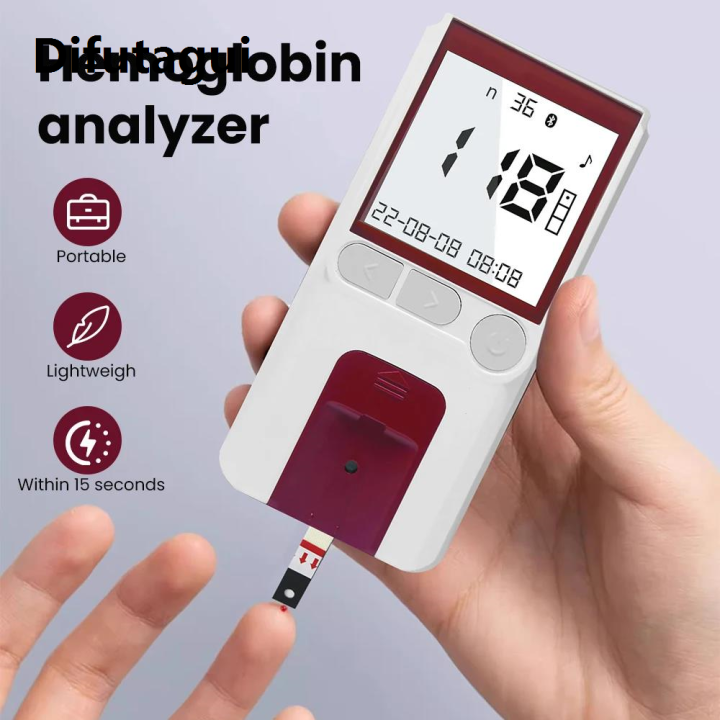 Difutagui%20Fifty%20percent%20discount%20Hemoglobin%20Meter%20Analyzer%20Monitor%20Anemia%20For%20Detection%20Hb%20And%20Hct%20Hemoglobin%20Detector%20Analyzermedicos%20Accesorios(Strips%20Option)%20-%20Image%203
