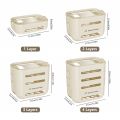 Practical Multi-layer Router Storage Box Detachable Discreet Storage TV Cable Organizer Space-Saving Cable Management Hidden Shelf. 