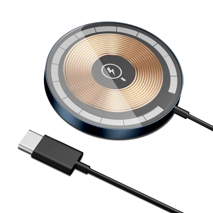 REMAX WIRELESS CHARGER JINGA SERIES 15W MAGNETIC WHITE MOQ:8 (RP-W58 ...