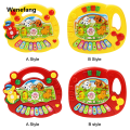 Wenefang Baby Musical Toy with Animal Sound Kids Piano Keyboard Electric Flashing Music Instrument Early Educational Toys for Children. 