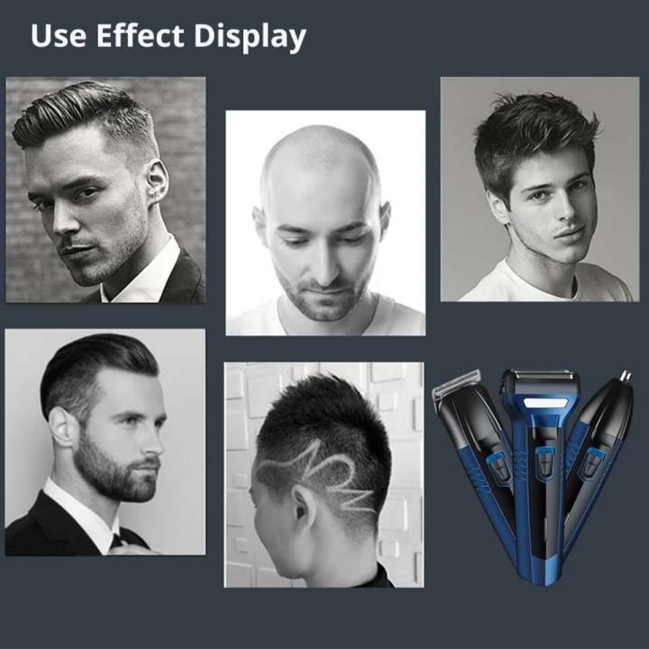 Nikai%20Rechargeable%20Shaver/%20Hair%20Clipper%20/Nose%20Trimmer%20Nikai%203In1%20Trimmer%20NK-7160%20-%20Image%209