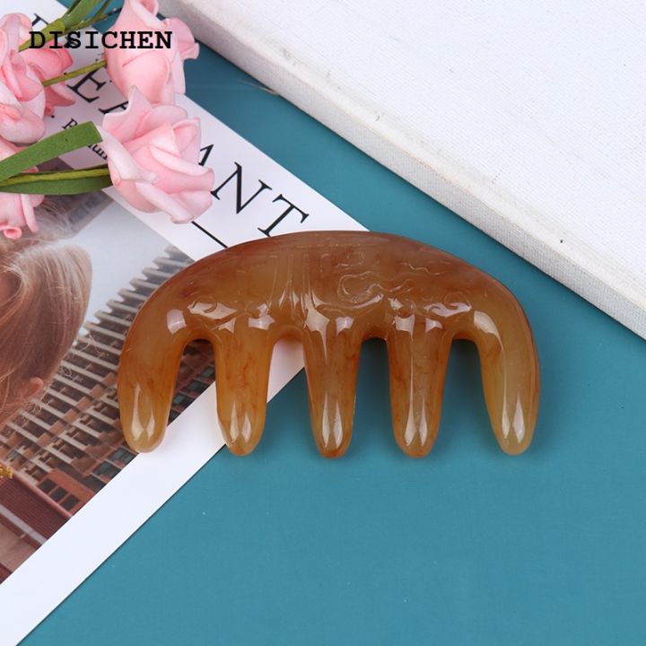 DISICHEN%20Fashion%201Pc%20Natural%20Ox%20Horn%20Pocket%20Comb%20Wide%20Toothed%20SPA%20Massage%20Brush%20Hair%20Care%20Tool%20-%20Image%207