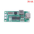 Type C BMS 2S 3S 4S 1A 2A 4A 18650 Lithium Battery Charger Board USB C Module Ruishu. 