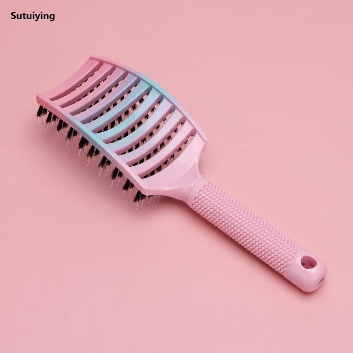 Sutuiying%20Quality%20Household%20Barber%20Hair%20Brush%20Girls%20Hair%20Scalp%20Massage%20Comb%20New%20Women%20Wet%20Curly%20Hair%20Brush%20For%20Salon%20Hairdressing%20Styling%20-%20Image%202