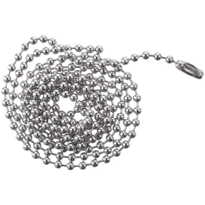 Rustproof%20Stainless%20Steel%2036"%20Pull%20Chain%20Silver%20#6%20Size%20Bead%20Chain%20Extender%20Extension%20Roller%20Shade%20Window%20Blind%20Vertical%20-%20Image%205