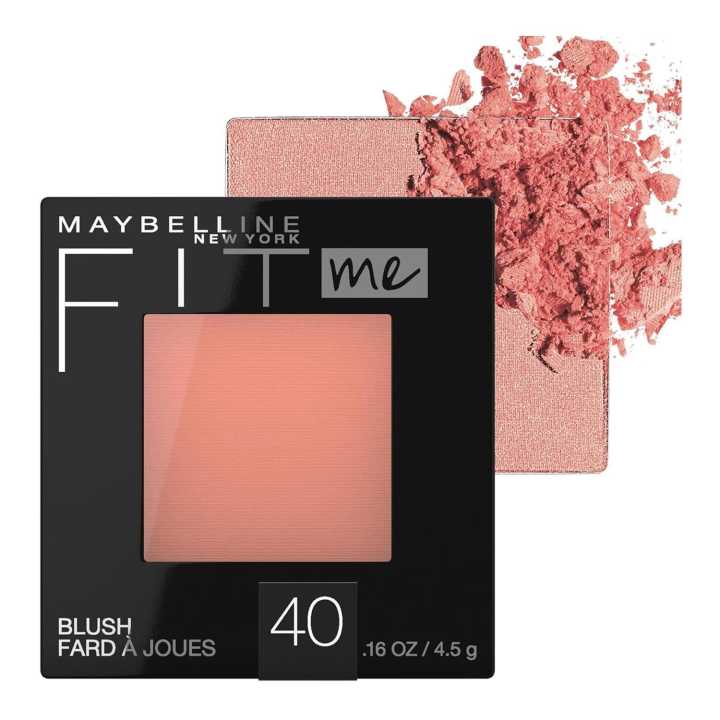 Maybelline New York Fit Me Blush, 40 Peach, 4.5gm