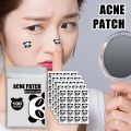 Asinrn ERosIon 100 Counts Cute Panda Acne Pimple Patch For Face, Hydrocolloid Cute Animal Shaped Acne Spot Patch Invisible Zit Cover Stickers. 