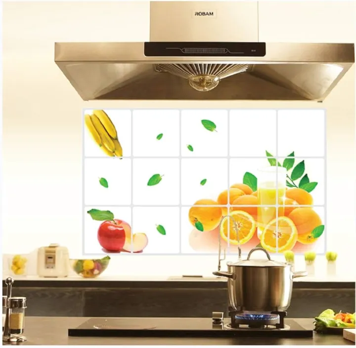 Kitchen%20Wall%20Stickers%20Oil%20Proof%20Removable%20Fruit%20Wallstickers%20Diy%20Wall%20Art%20Decal%20Adhesive%20Home%20Decoration%2060*90Cm%20-%20Image%202