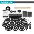 Beginner electronic drum machine. 