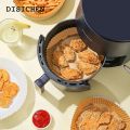 DISICHEN New 50pcs Air Frying Pan Disposable Wood Pulp Parchment Paper Cheese Cake Pad Air Frying Pan Baking Paper Air Frying Pan Accessories. 