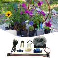 Sutuiying DIY Automatic Irrigation System Self Watering DIY Kit Garden Planting Water Pump Soil Moisture Sensor Relay Module for Arduino. 