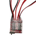 20A Mini Bidirectional Brushed Electronic Speed Controller ESC Brush Electronic Motor Speed Controller for MN RC Car. 