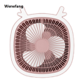 Wenefang Desk Fan Desktop Mini Cooling 3 Speed Quiet Small Table Fan for Home Office. 