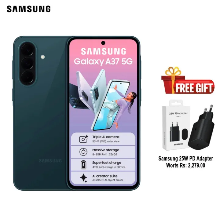 Samsung%20Galaxy%20A37%205G%20Smartphone%20(12GB+256GB)%20%E2%80%93%20120Hz%20AMOLED,%205000mAh%20Battery%20-%20Image%203
