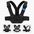 Telesin Quick-release Universal Chest Mount Harness Vest Style Chest Strap For GoPro Hero 4 To 13 Hero Session, Insta 360 x3,x4,x5 Series DJI Osmo Action Cameras, Black and Cellphones(Mobile). 