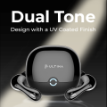 Ultima Atom 720 Earbuds with 2 EQ Modes | Ergonomic Fit | 50 Hours Playtime | 4 Mics with ENC | Dual Tone with UV Coated Finish | Rampage Mode (50 MS) | IPX4 Rated | 3C BOOST Charging Wireless Earbuds. 