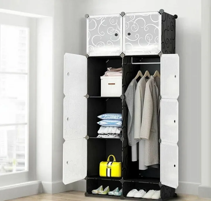 New%20Elegant%20Modular%20Wardrobe%20Closet%20Organizer%20with%20Transparent%20Storage%20Cubes%20and%20Adjustable%20Shelves%20-%20Image%202