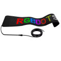 App Control Flexible Led Sign Board Programmable Messages Scrolling Led Sign Display For RGB Digital Display Led Board. 