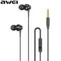 AWEI PC-1 Wired Earphone with Microphone. 