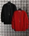 Men 2Pcs Premium Quality Drop Shoulder Sweatshirt - Fashion | Sweatshirts For Men | Men's Wear | Sweatshirts |. 