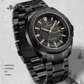 NaviForce NF9210 Fashion Business Edition Date Display Watch For Men - Black. 