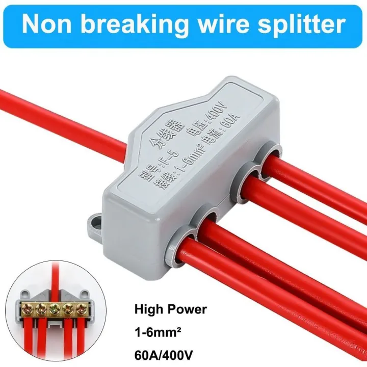 Splitter Conductor Electrical Connectors High Power High Power Splitter Conductor Brass ...
