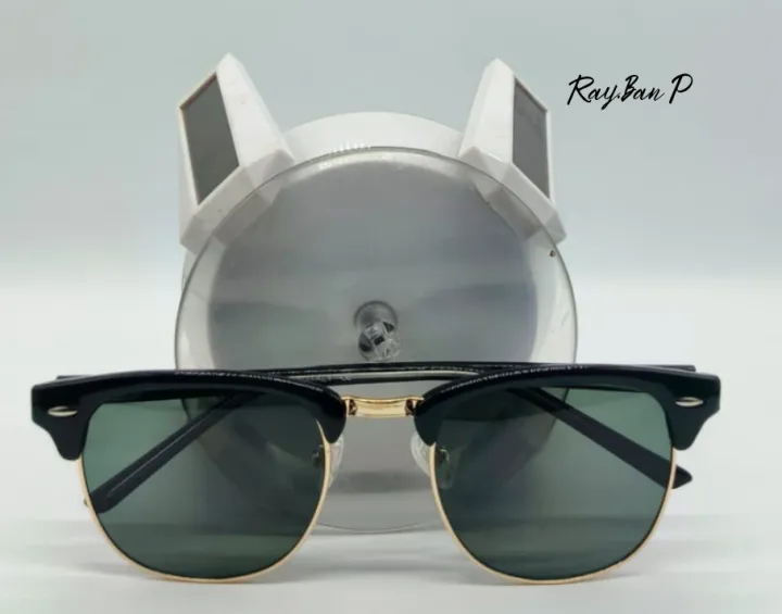 Ray%20Ban%20Polarized%203016%20Clubmaster%20Golden%20/%20%20Black%20/%20Silver%20/%20Brown%20-%20Image%203