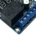 LED Digital Relay Switch Control Board Relay Module Voltage Protection Detection Charging Discharge Monitor Module, 24V. 