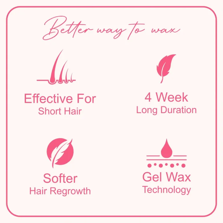 Astaberry Ikin Wax Strip with goodness of rose extract for Sensitive Skin- 8 strips