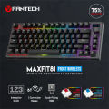 Fantech Maxfit81 MK910 Wireless Bluetooth 75% Mechanical Keyboard Gaming ABS-Black(Blue Switch). 