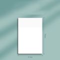 50 sheets per book Memo Pads PET Material Sticky Notes Transparent Simple Note Paper Scrapes Stickers Sticky. 