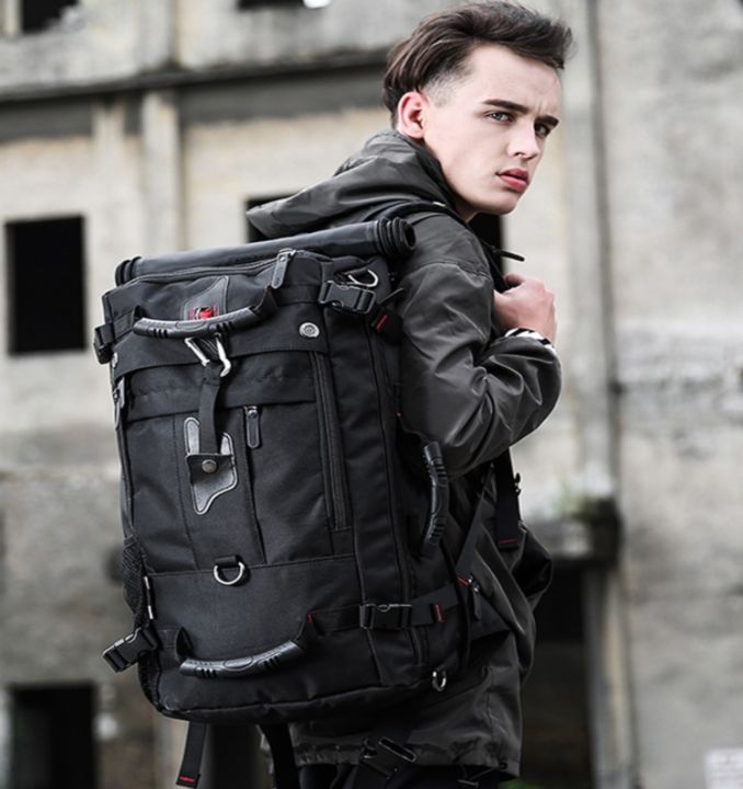 Bag%20Travel%20Carry-on%20Superior%20Quality%20Multifunctional%20KAKA%20Convertible%20Duffle%20Durable%20Backpack%20-%20Image%205