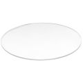 fasdaga 2PCS Transparent 3mm Thick Mirror Acrylic Round Disc, 70mm & 60mm. 