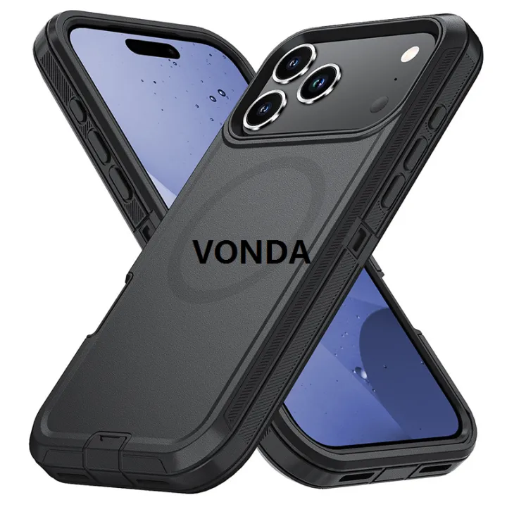 VONDA%20Otter%20Armor%20Box%20Shockproof%20Defender%20for%20Magsafe%20Phone%20Cases%20For%20IPhone%2017%20Pro%20Max%2017Air%20Magnetic%20Anti-Drop%20Hard%20Cover%20with%20Clip%20Affordable%20-%20Image%206