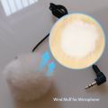 Universal Lavalier Microphone Windscreen Fur Windshield Wind Muff Soft Lapel Lavalier Mic 5Mm. 
