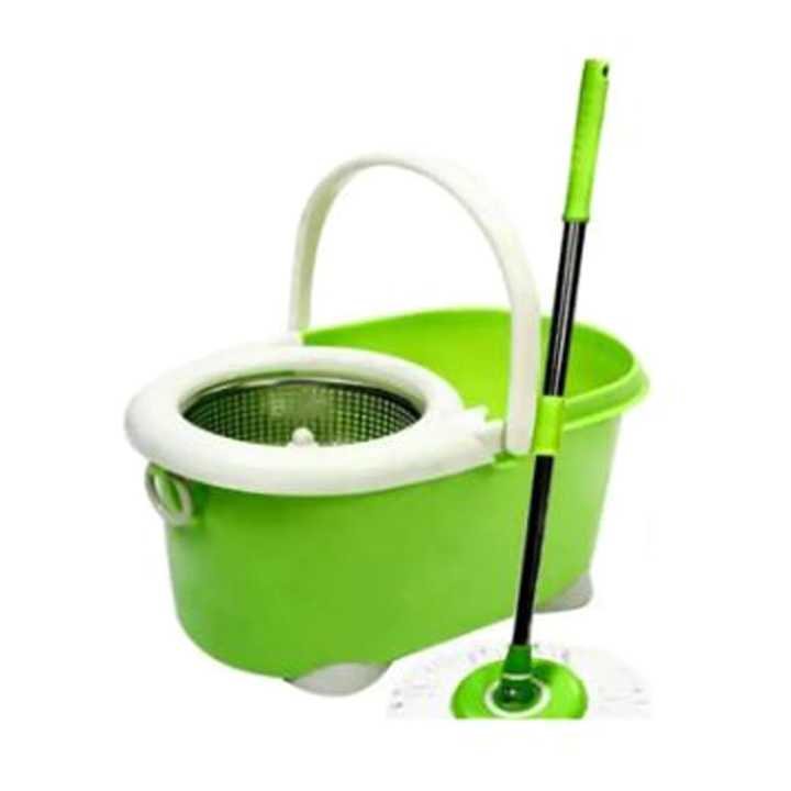 Multicolor 360 Degree Stainless Steel Spinner Bucket Magic Mop