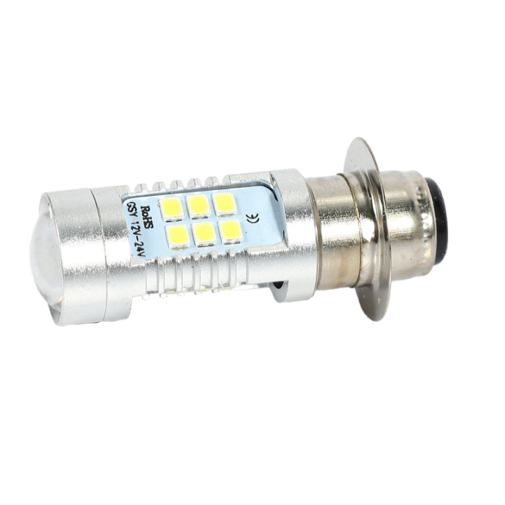 FORIDE%204X%20H6%20Single-Claw%20Motorcycle%203030%2021SMD%20LED%20Headlight%20Light%20Lamp%20Bulb%201200LM%20White%2021W%20-%20Image%205