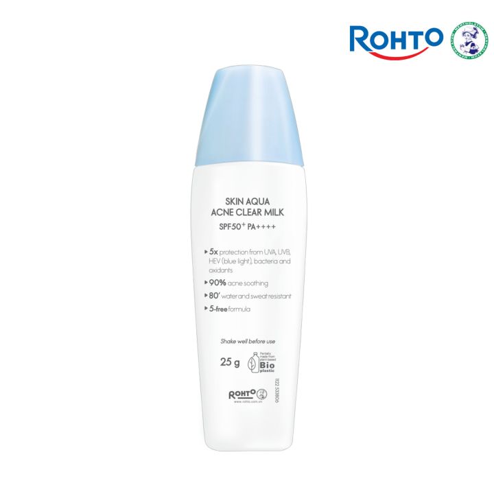 Rohto%20Mentholatum%20Sunplay%20Skin%20Aqua%20Acne%20Clear%20Milk%2025g%20with%20SPF%2050+%20PA++++%20(Strong%20UV%20Protection%20&%20Ultra%20Protection)%20-%20Image%203