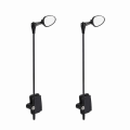 2 PCS Lightweight Adjustable Mirror Helmet Rear View Mirror Convex Lens Black Bike Rear View Mirror Cycling Accessories Bicycle Rear View Mirror Mountain Road Bike. 