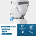 Renyuan 【linfang store】Cpap Mask Nasal Mouth Face Mask For Air Machine 2025 Relief Sleep Apnea Anti Snoring Full Face Respirator Mask. 
