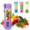 380ml 6 Blades USB Rechargeable Portable Electric Fruit Juicer Blender. 