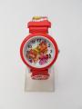 Barbie Rubber Strap Analog Watch With Coloring Book For Kids- Red. 