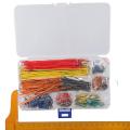 840Pcs Durable 2-125 mm Breadboard Jumper Wire Kits 14 Lengths Assorted Pure Copper Jumper Wire Cables Assortment Solderless Breadboard Wires Arduino or Raspberry Pi. 