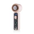 Low Noise Digital Display Refrigeration Electric Fan Ice Cool Function High Wind Speed Personal Cooling Fan Quiet Operation 100Gears Adjustable Small Air Cooler Indoor Outdoor Use. 