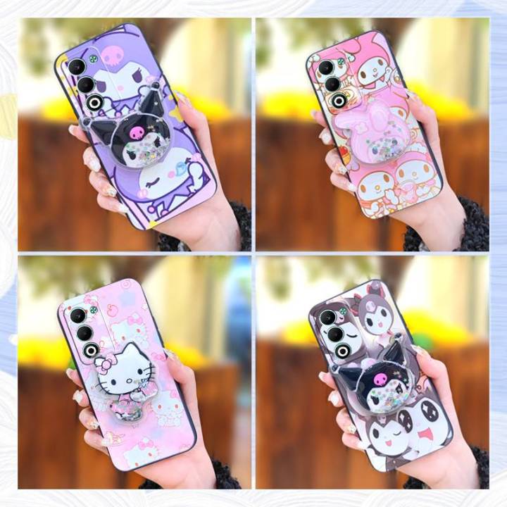TPU%20Protective%20Phone%20Case%20For%20OPPO%20A5%205G/4G%202025%20Global%20Anti-knock%20Quicksand%20cute%20Durable%20Cartoon%20Glitter%20Kickstand%20-%20Image%207