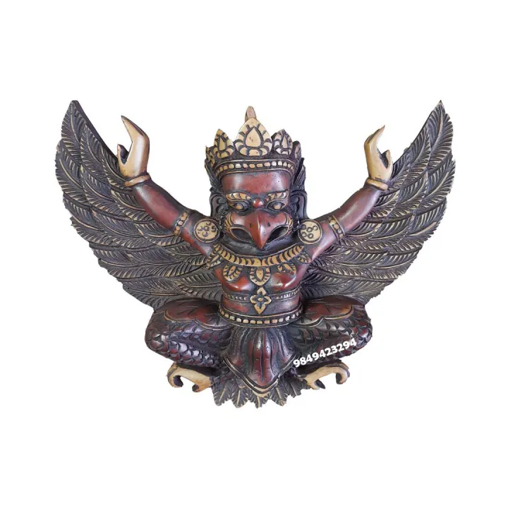 Antique%20Garud%20Statue%20Wall%20Hanging%20Big%20Garuda%20%208x10%20Inch%20-%20Image%202