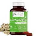 OSOAA Ashwagandha With 5% Withanolides (like KSM 66) 1000mg  100% Pure Ayurvedic Root Extract  - 60 Veg Capsules (Ayush Approved). 